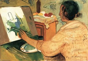 Felka Platek Painting — Felix Nussbaum, Surrealism