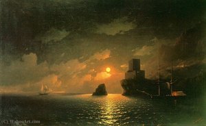 Moonlit Night — Ivan Konstantinovich Aivazovsky