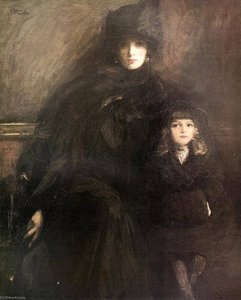 Mrs Lavery And Alice — Sir John Lavery