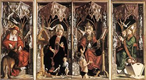 Altarpiece Of The Church Fathers — Michael Pacher