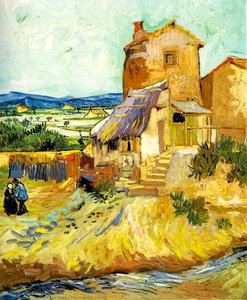 El Viejo Molino [1888] — Vincent Willem Van Gogh, Post-impresionismo