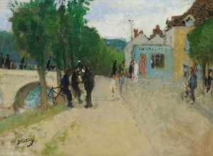 Village Street — Pierre-eugène Montézin