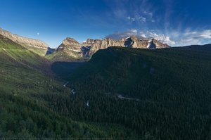 Landscape in Glacier National Park