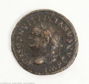 Coin Of Vespasian — Roman Opalka, Conceptual Art