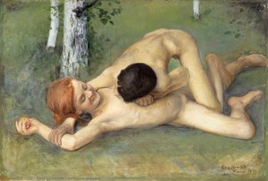 Children Playing — Eero Järnefelt