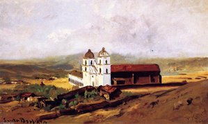 Santa Barbara Mission — William Keith