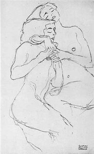 Girl Friends — Gustav Klimt, Art Nouveau