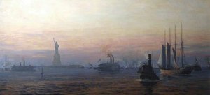 Approach To The New World ('olympic') — Norman Wilkinson