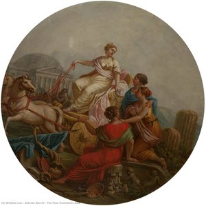 The Four Continents Asia — Antonio Zucchi