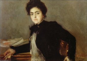 Retrato De Concha Benedito — Manuel Benedito Vives