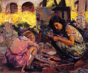 Curiosidad — Joseph Kleitsch, Impresionismo