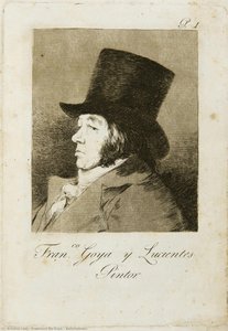 Autorretrato — Francisco José De Goya Y Lucientes, Romanticism
