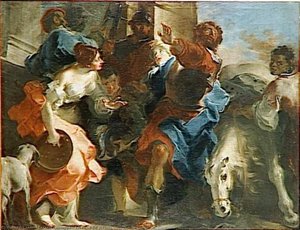 La Fille De Jephte — Giuseppe Bazzani