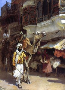 Man Leading a Camel