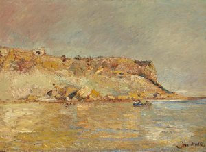 Kustgebergte, Adolphe Joseph Thomas Monticelli, 1870 - 1880 — Adolphe Joseph Thomas Monticelli, Impressionism
