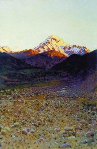 In The Mountains — Vasily Vasilevich Vereshchagin