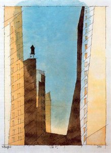 Manhattan Iv B — Lyonel Feininger