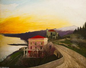 Blossoming Almonds In Taormina — Tivadar Csontváry Kosztka