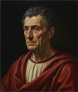 The Sovereign Of Silence: A Study In Crimson And Shadow