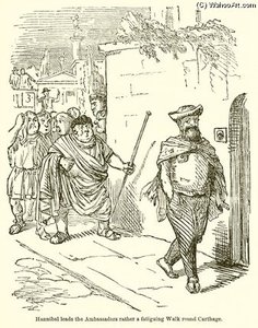 Hannibal Leads The Ambassadors Rather A Fatiguing — John Leech