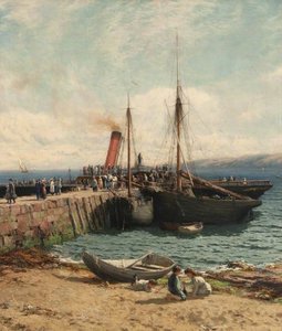 Brodick Pier, Arran — David Farquharson