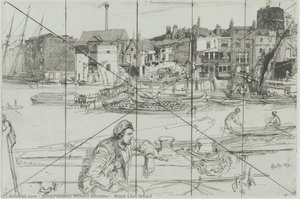 Black Lion Wharf — James Abbott Mcneill Whistler, Tonalism