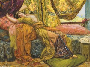 Reclining Beauty — Georges Antoine Rochegrosse