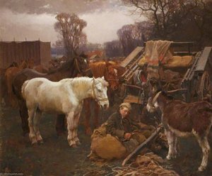El Último De La Feria — Sir Alfred James Munnings