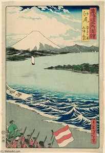 Tago Bay And Miho No Matsubara — Tsukioka Yoshitoshi