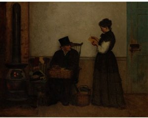The Peddler (nantucket) — Jonathan Eastman Johnson