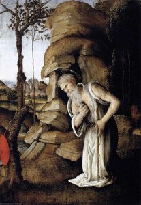 The Penitent St Jerome — Filippino Lippi, Early Renaissance