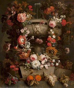 Still Life of Flowers in an Urn