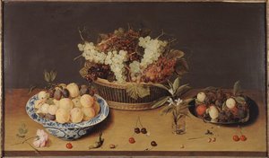 Still-life Of Fruit And Flowers — Isaak Soreau