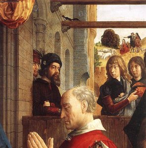 Monforte Altarpiece (detail) (30) — Hugo Van Der Goes, Early Flemish Realism