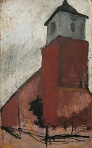 Church In Worpswede — Paula Modersohn-becker, Early Expressionism