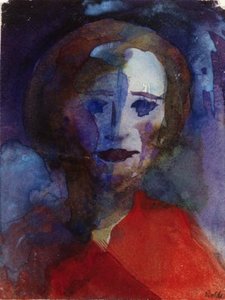 Lady In Red — Emile Nolde
