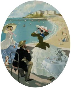 Promenade Scene, 'old Southend' — Anna Katrina Zinkeisen