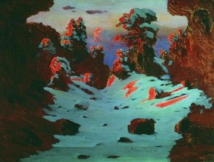 Sunset Effect — Arkhip Ivanovich Kuindzhi