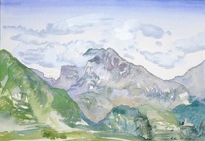 Mountains — Arthur B. Davies