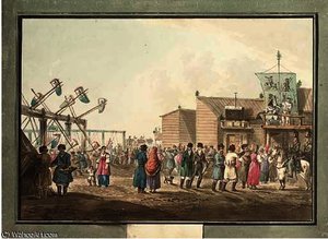 A Russian Country Fair — Karl Ivanovich Kollman