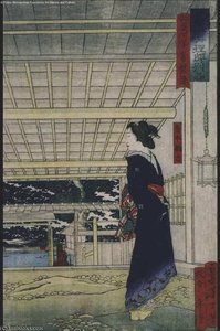 The Tokiwaro On The Ommaya Riverbank — Tsukioka Yoshitoshi