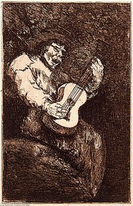 El Cantor Ciego — Francisco José De Goya Y Lucientes
