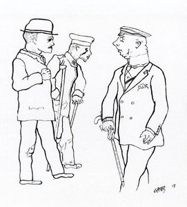 Three Man — George Grosz