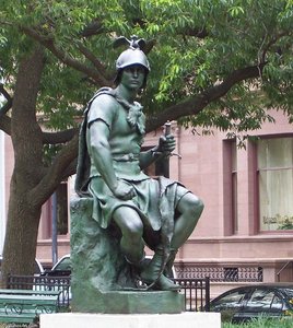 The Military Courage Statue By Paul Dubois
