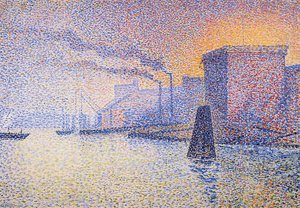 Factories On The Thames — Georges Lemmen