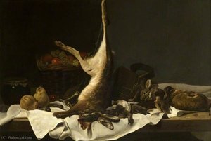Still Life With Game — François Bonvin