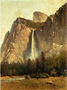 Bridal Veil Falls - Yosemite Valley — Thomas Hill