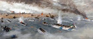 Sword Beach, Ouistreham, D Day, 6 June 1944