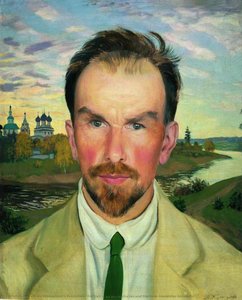 Portrait Of An Art Historian And Restorer Alexander Anisimov — Boris Mikhaylovich Kustodiev