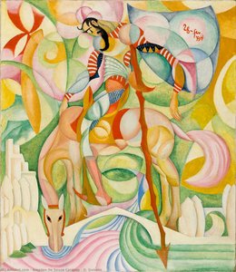 D. Quixote — Amadeo De Souza-cardoso, Cubism
